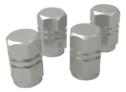 Kit X4 Tapa Valvula Deportiva Auto Moto Bici Oregon 1