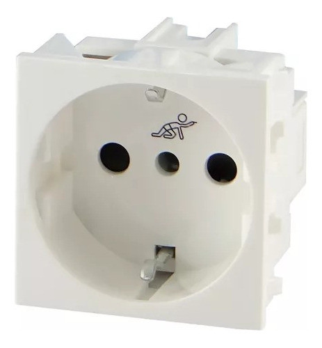 Módulo Toma Schucko Blanco Línea Presta - Vivion Conatel 0