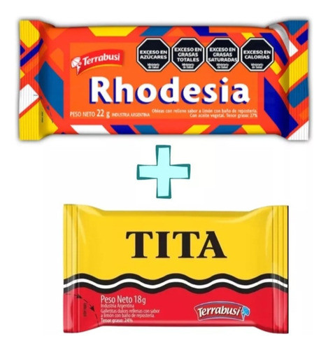 Combo De 9 Rhodesia + 9 Titas Golosinas Clásicas! 0