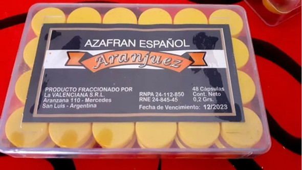 Oferta! Azafrán Español Aranjuez 48 Cápsulas (cap Federal) 1