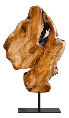 ~? Welland Decoración Irregular De Escultura De Raíz De Made 1