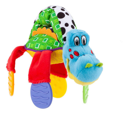 Mordedor De Peluche Nuby Floppers - Cocodrilo 1