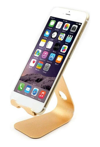 Soporte Para Celular Metálico Con Almohadilla Antideslizante 1