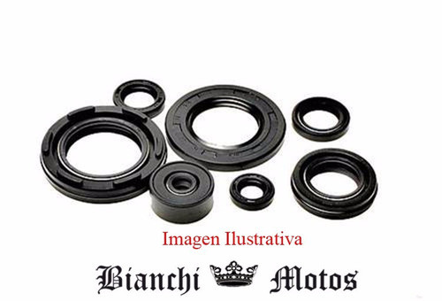 Juego Retenes Motor Kawasaki Ke 125 Bianchi Motos 0