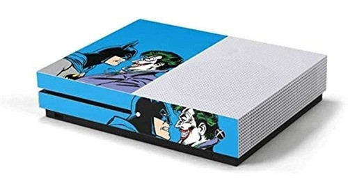 The Joker Xbox One S Consola Skin Batman Vs Joker Fondo Azul 0