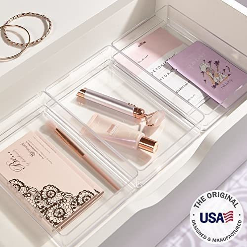 Cajas Acrilicas Apilables X3u (22.8x15x5cm)  Transparentes 1