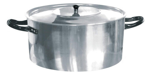 Cacerola Aluminio 28 Cms Diametro Mango Charolado. 0