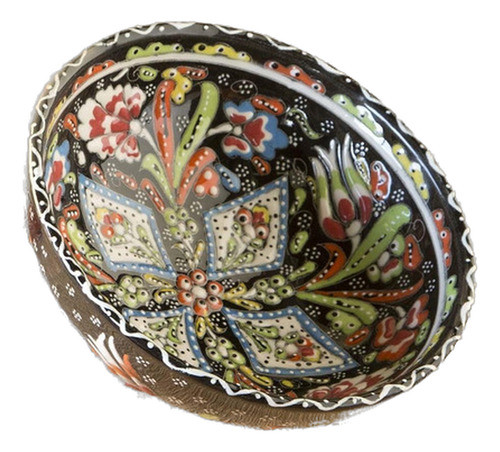 Ensaladera Artesanal Turca, Negra 0