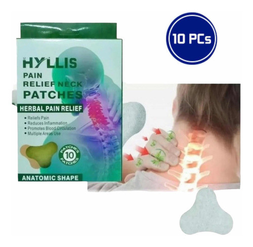 Parches Calma Dolores Cervicales Cuello Espalda Natural 0