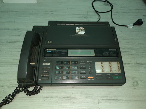 Telefono Fax Panasonic Kx-f130 + Cassette De Regalo 0
