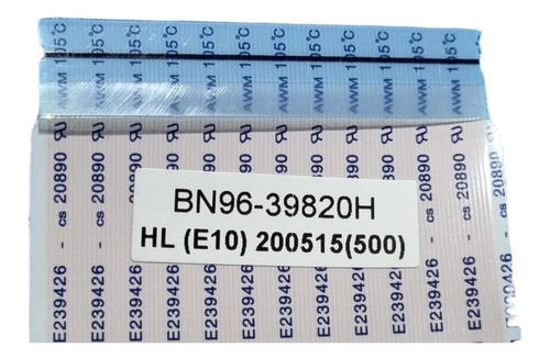 Cable Flex Lvds Bn96-39820h 50x5cm Tv Led Samsung Un58tu7000 1