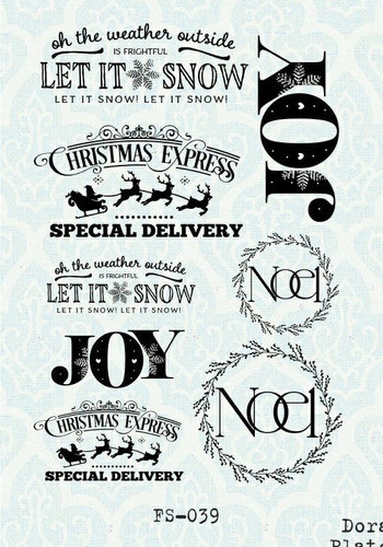 Folex Impreso Navidad Buenos Deseos 25x35 Mod Tf1-024 Platea 0