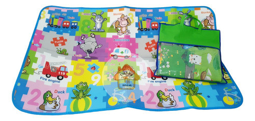 Alfombra Antigolpes Acolchada Piso Bebes Nene Nena Envios 0