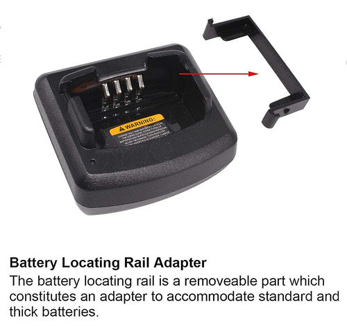Cargador Rápido Compatible Para Motorola Cp110 Rdm2070d Rdu4 1