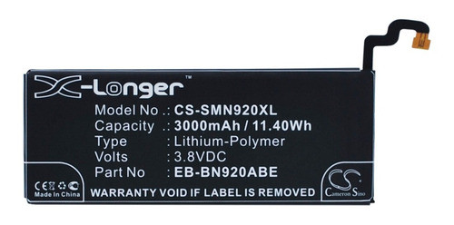 Batería P/ Samsung Galaxy Note 5 Smn920 , 3000mah , Bn920abe 0