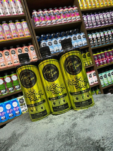 Shampoo Lava Auto Con Cera Hyper Black Toxic Shine 1