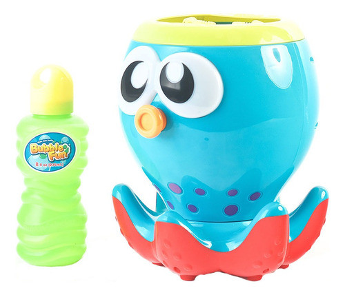 Burbujero Pulpo Bubble Fun Automático Celeste 0