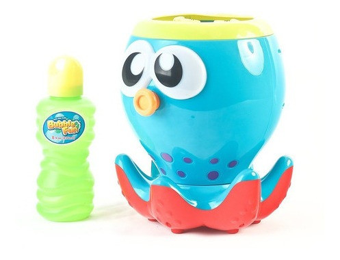 Burbujero Pulpo Bubble Fun Automático Celeste 1