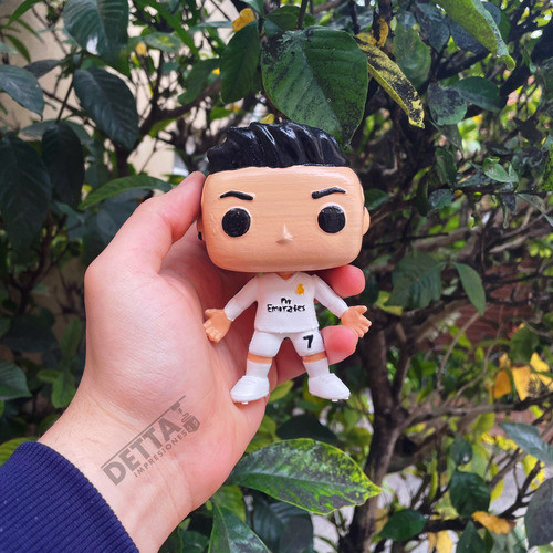 Funko Cristiano Ronaldo Cr7 Impreso En 3d - Detta3d 1