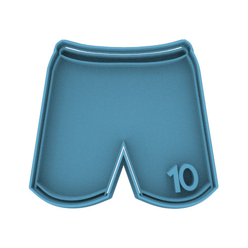 Short Futbol Cortante Para Galletas 0