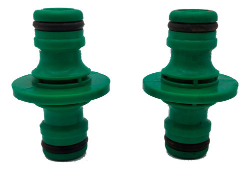 Unión Conector 2 Vías Para Acople Rápido  X 2unidades 0