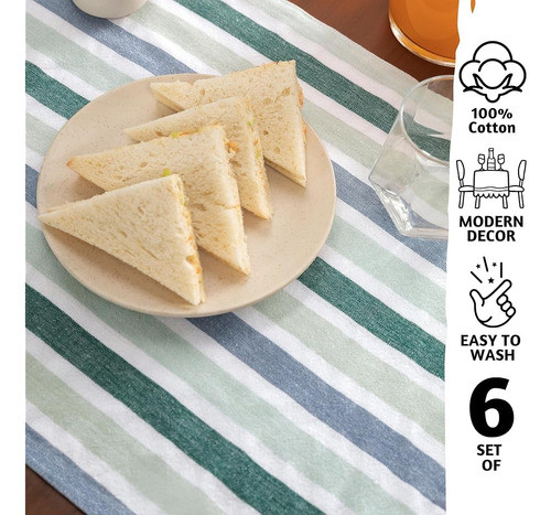 Juego De Manteles Individuales Folkulture De 6 O Manteles In 1