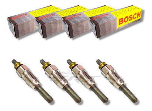 Kit 4 Bujias Precalentadoras Vw Gol Polo Caddy 1.6 1.9 Tdi 0