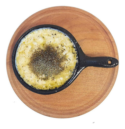 Provoletera C/ Mango De Hierro Fundido Enlozado 14x2,5cm 1