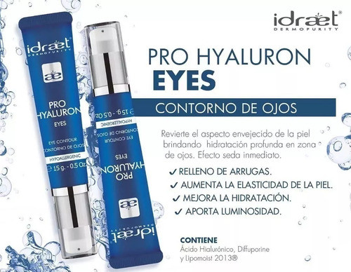 Idraet Hialuron Ojos Cuidado Intensivo Antiarrugas 1