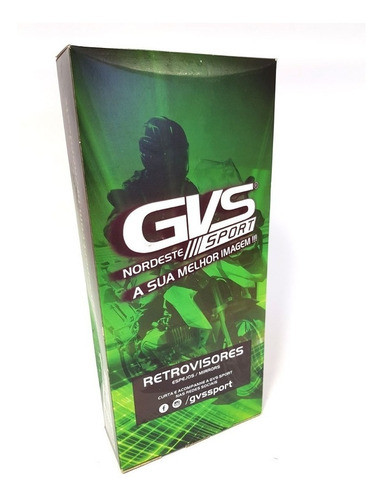 Espejos Retrovisores Gvs By Drook Mod Biz 100 Cromado Honda 1
