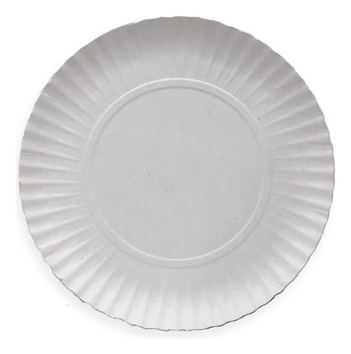 Bandeja De Carton Redonda Gris Nº16 Por 100 Unidades 0
