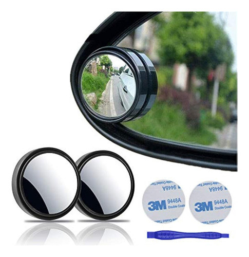 2 Piezas De Espejos De Punto Ciego, Espejo Retrovisor Latera 0