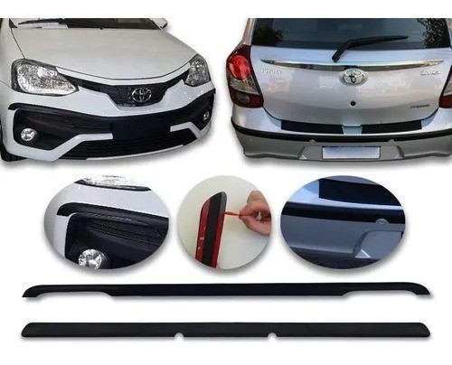 Etios Xls5p 2018 Protector De Paragolpes + Cobertor Kenny 0