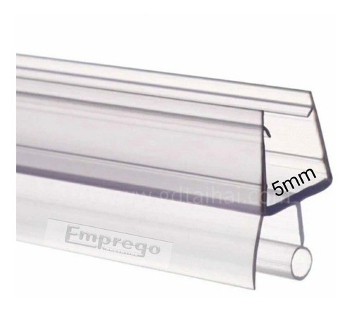 Burlete Mampara Inferior Para Puerta Pivotante De 5mm(1,10m) 1