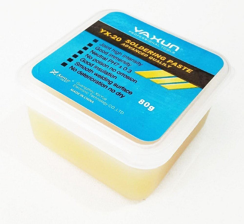 Pasta Para Soldar Importada Yaxun 80g Flux Celulares Yx-20 0