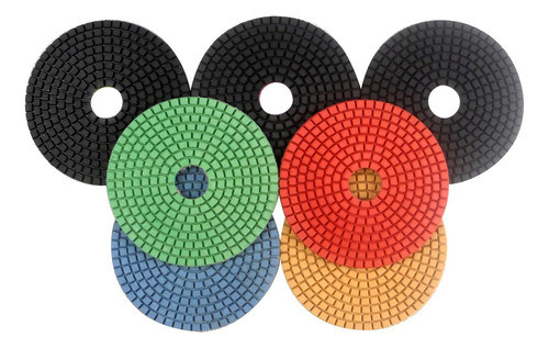 Almohadillas Pulidoras Diamantadas Húmedas De 5  Lijar... 1