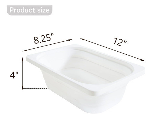 Contenedor Almacenamiento Plegable Lavabo Lavabo Plegable Ah 1