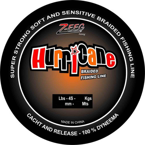 Multifilamento Z-eeg Amarillo 0,12mm 20 Lbs (9.1 Kg) 150 Mts 1