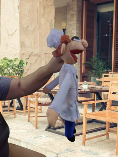 Títere Monento El Gran Cheff Cocinero Cuerpo Entero Baby Tv 1