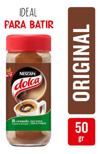 Pack X 3 Unid Cafe  Renovtrad 50 Gr Dolca Cafe Soluble 1