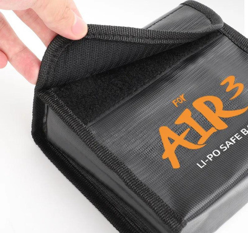 Estuche Ignifugo Fueg Proteccion Bateria Lipo Dron Dji Air 3 1