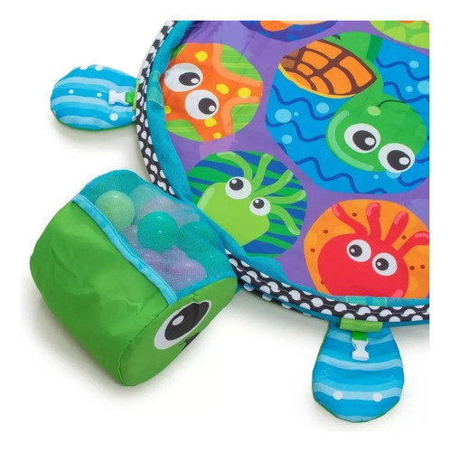 Gimnasio Alfombra Bebé Didáctico + 24 Pelotas Pelotero 1