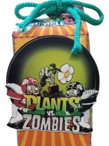 10 Cajitas Milk Box Grandes De Planta Vs Zombies 0