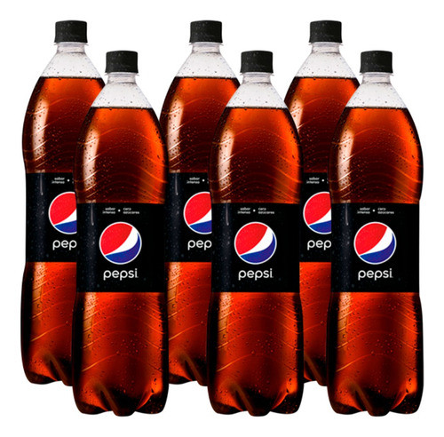 Refresco Pepsi Black 1.5lt X 6 Unidades 0