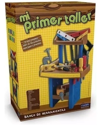 Banco De Herramientas 27 Piezas Mi Primer Taller Lionel`s 1