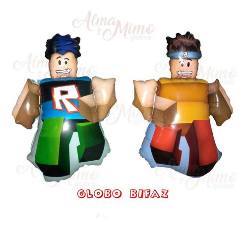 Globo Figura Avatar Roblox Bifaz X Unidad. 80 Cm 0
