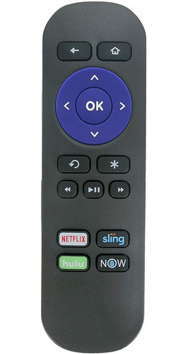 Control Remoto Para Roku Express 1 2 3 4 3920rw 3900rw Y Mas 0