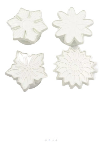 Set X 4 Marcadores De Flores-fondant - Porcelana 0