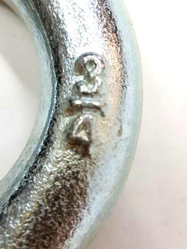 Grillete Corazon Con Chaveta 3/4 PuLG.  4-3/4tn. Perno 7/8 1