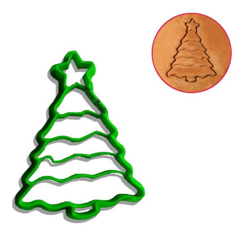 Navidad Pack X3 Cortantes Galletita Fondant Cookies Clasicas 1